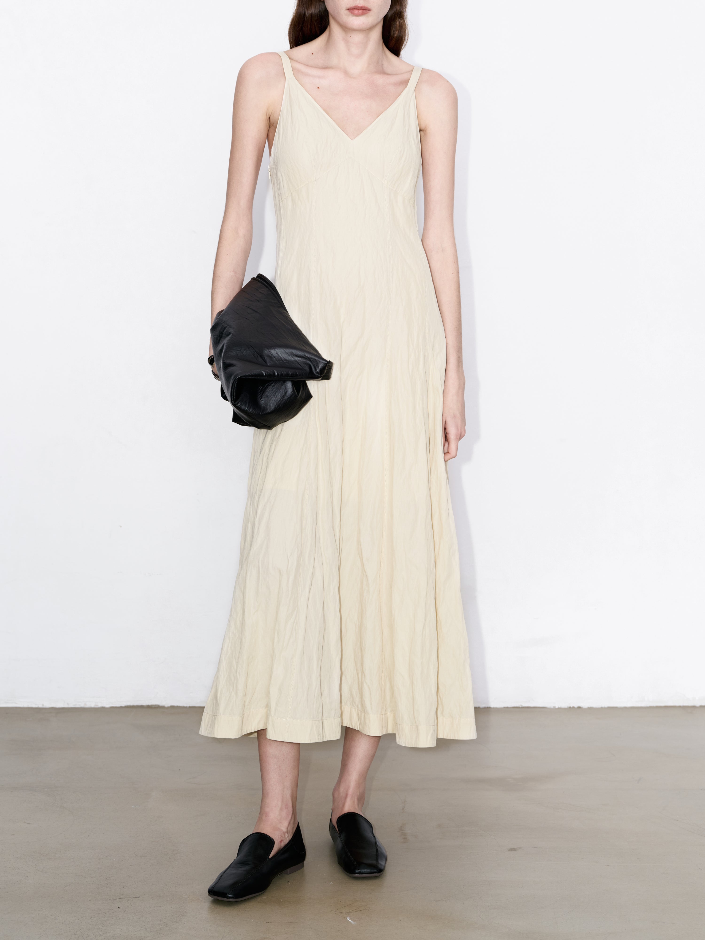 Ripple Slip Dress