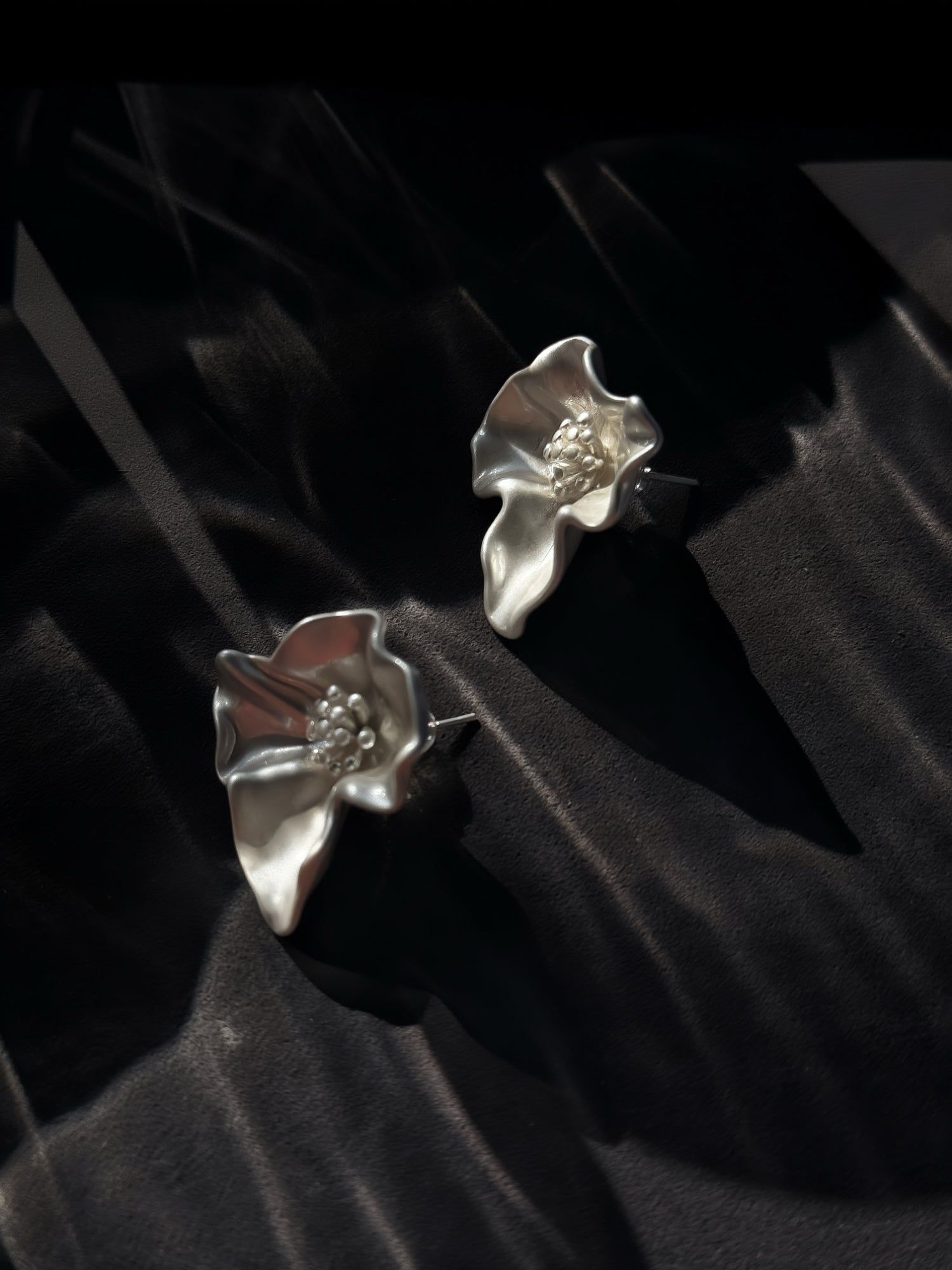 Flowing Petal Earrings