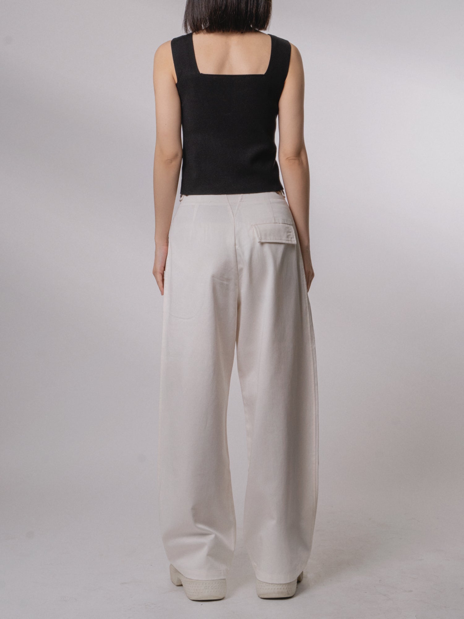 Tencel-Cotton Loose-Fit Trousers
