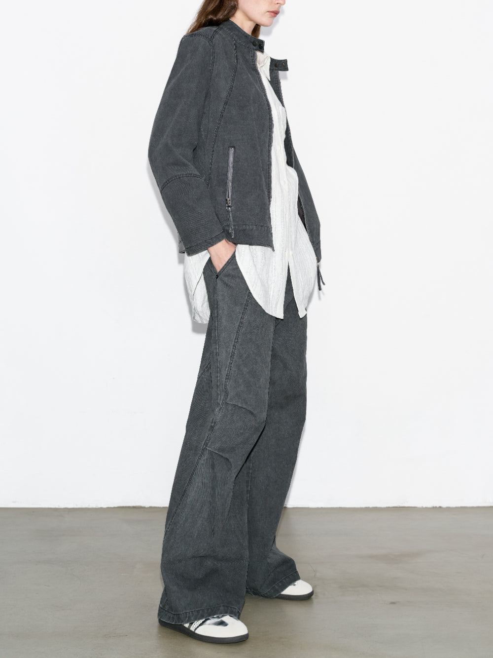 Washed Paratrooper Jeans