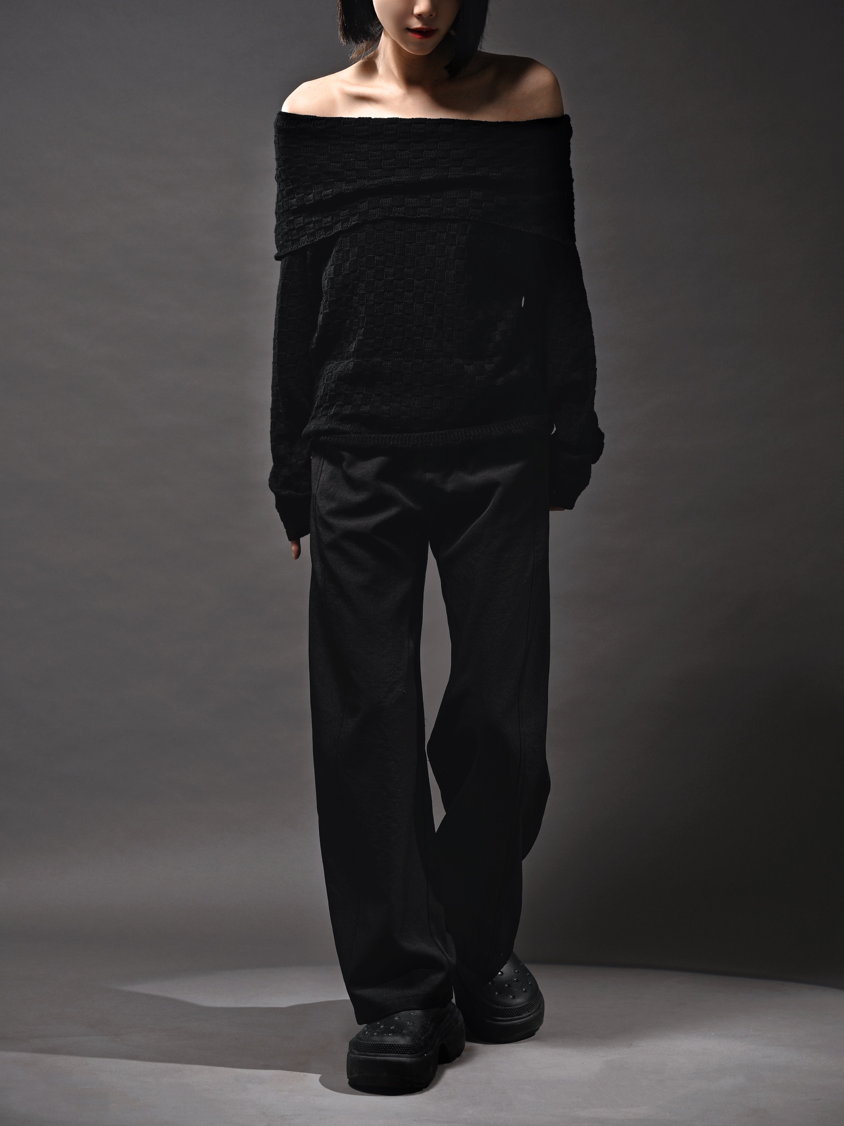 Off-Shoulder Top (Black)