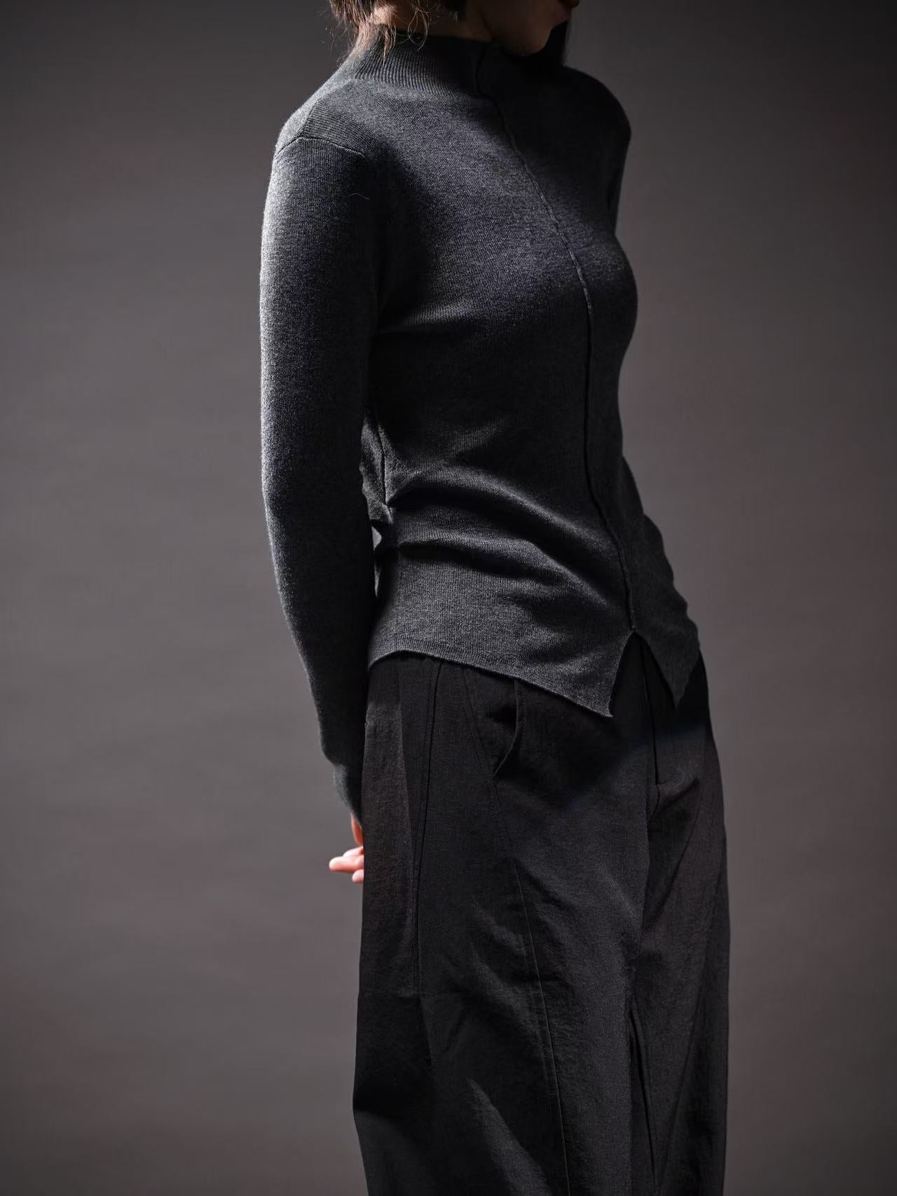 Early Spring Wool Top (Grey)