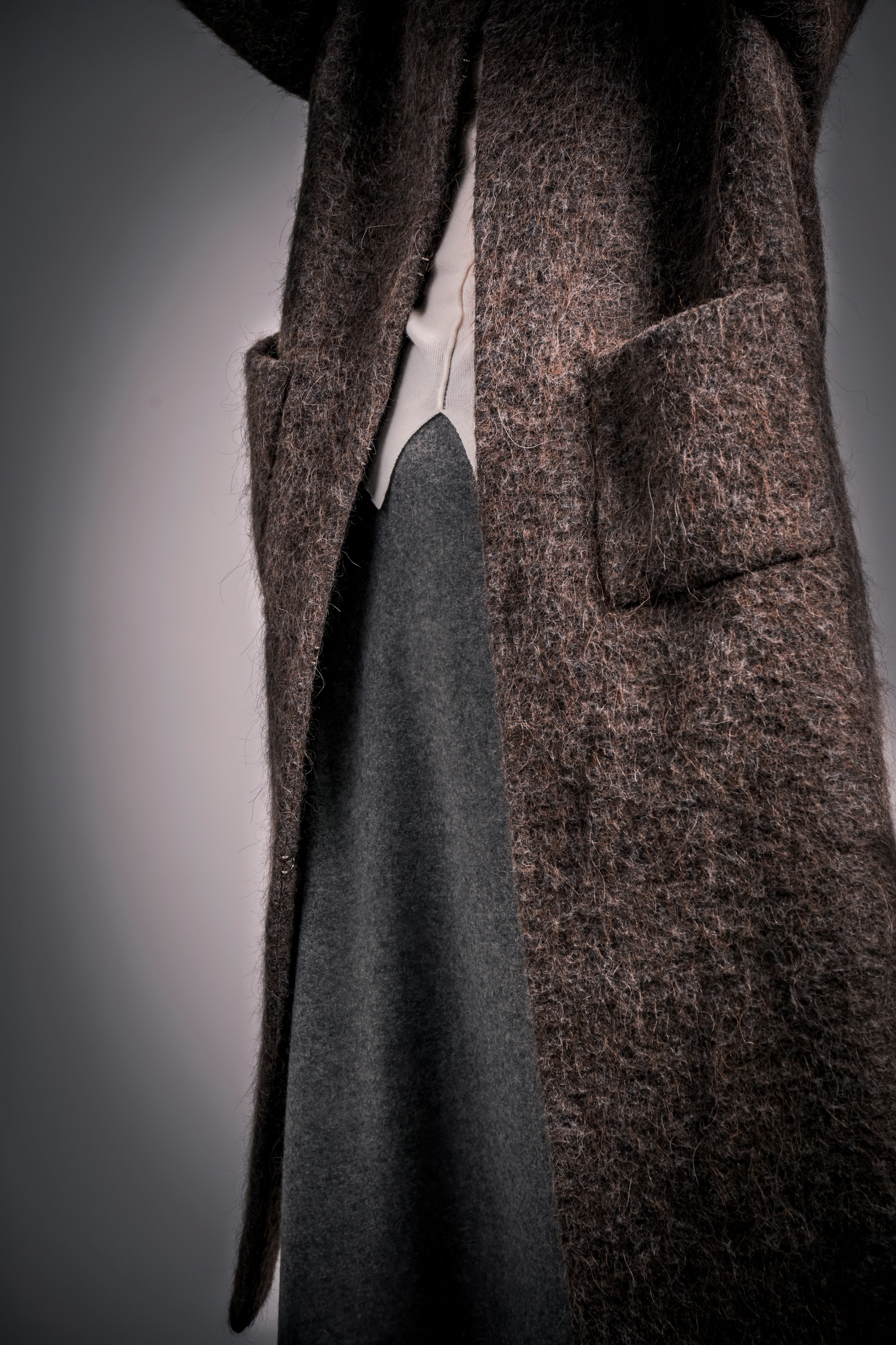 Mocha Grace Wool Coat