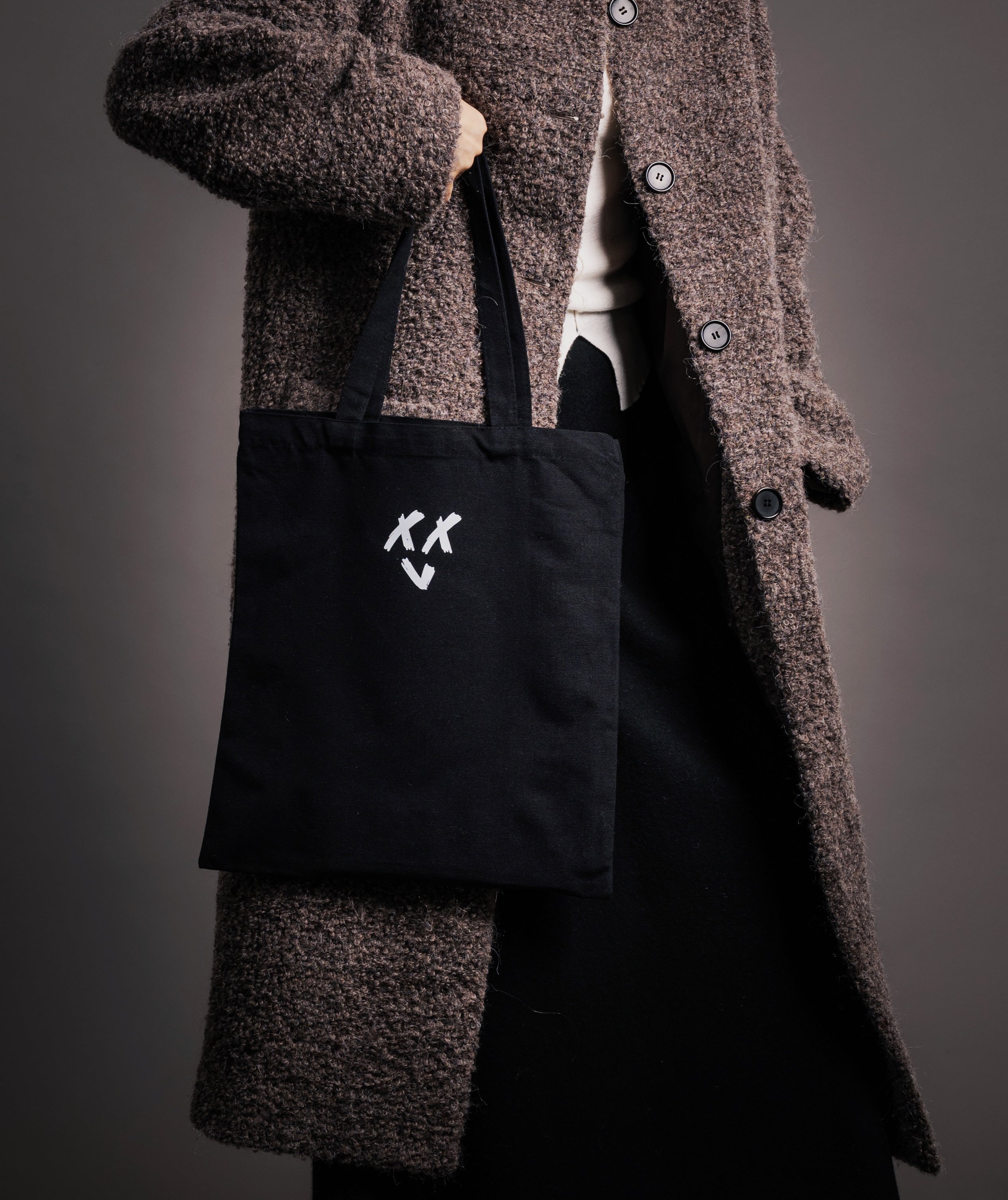 Canvas Tote Bag (Black)