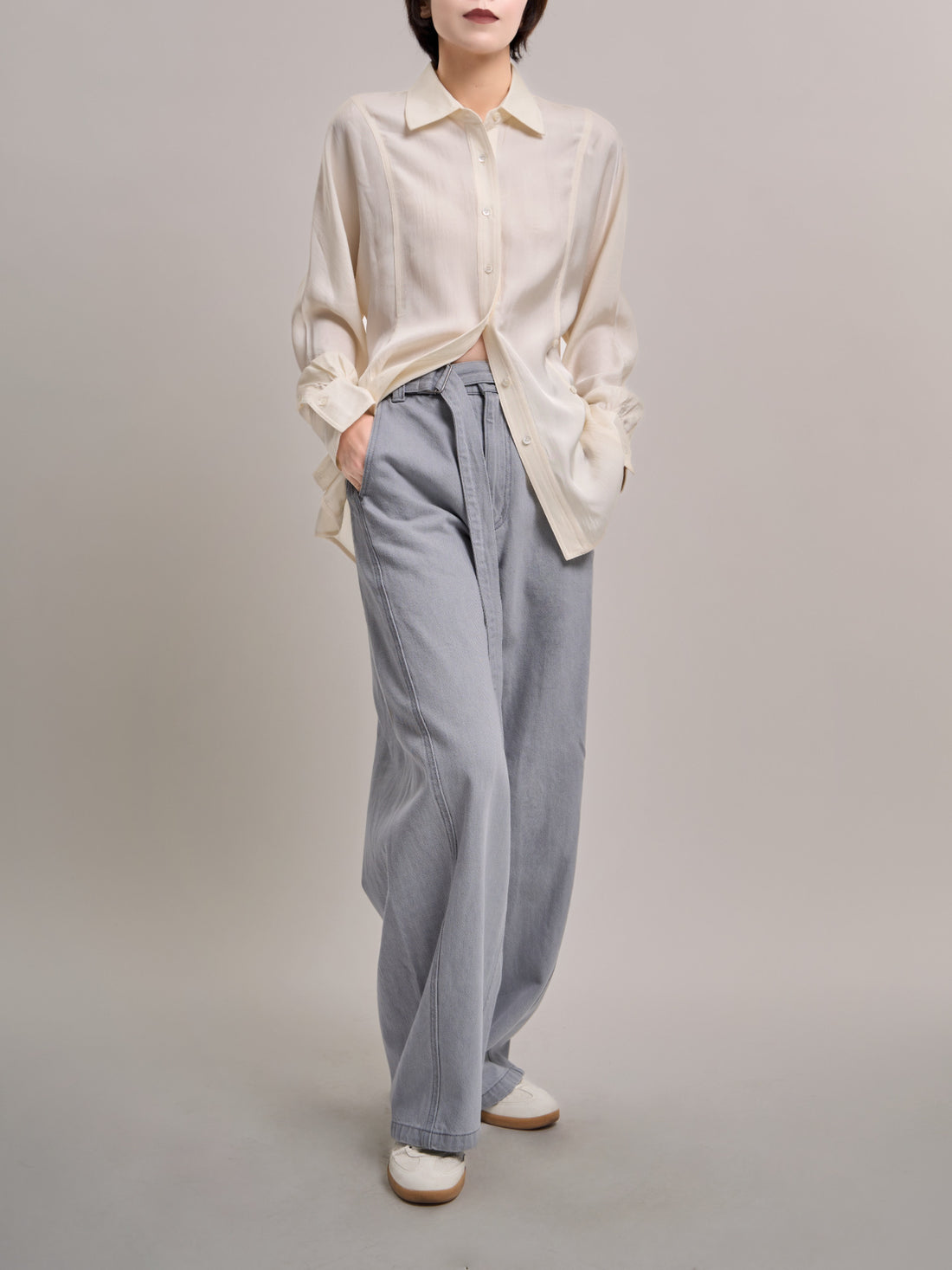 Curved Cocoon Jeans丨弯刀茧型牛仔裤