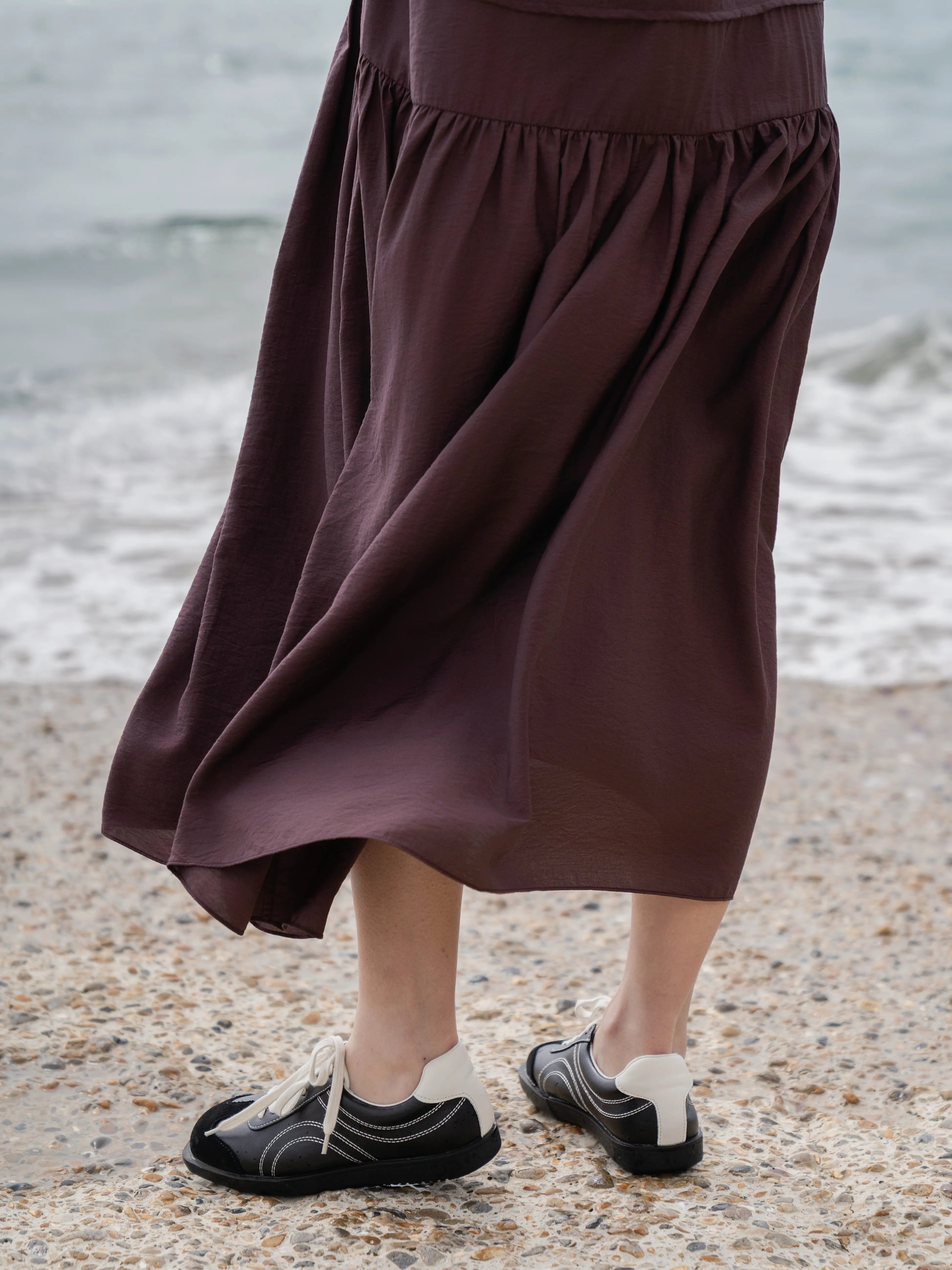 Braided Strap Maxi Dress