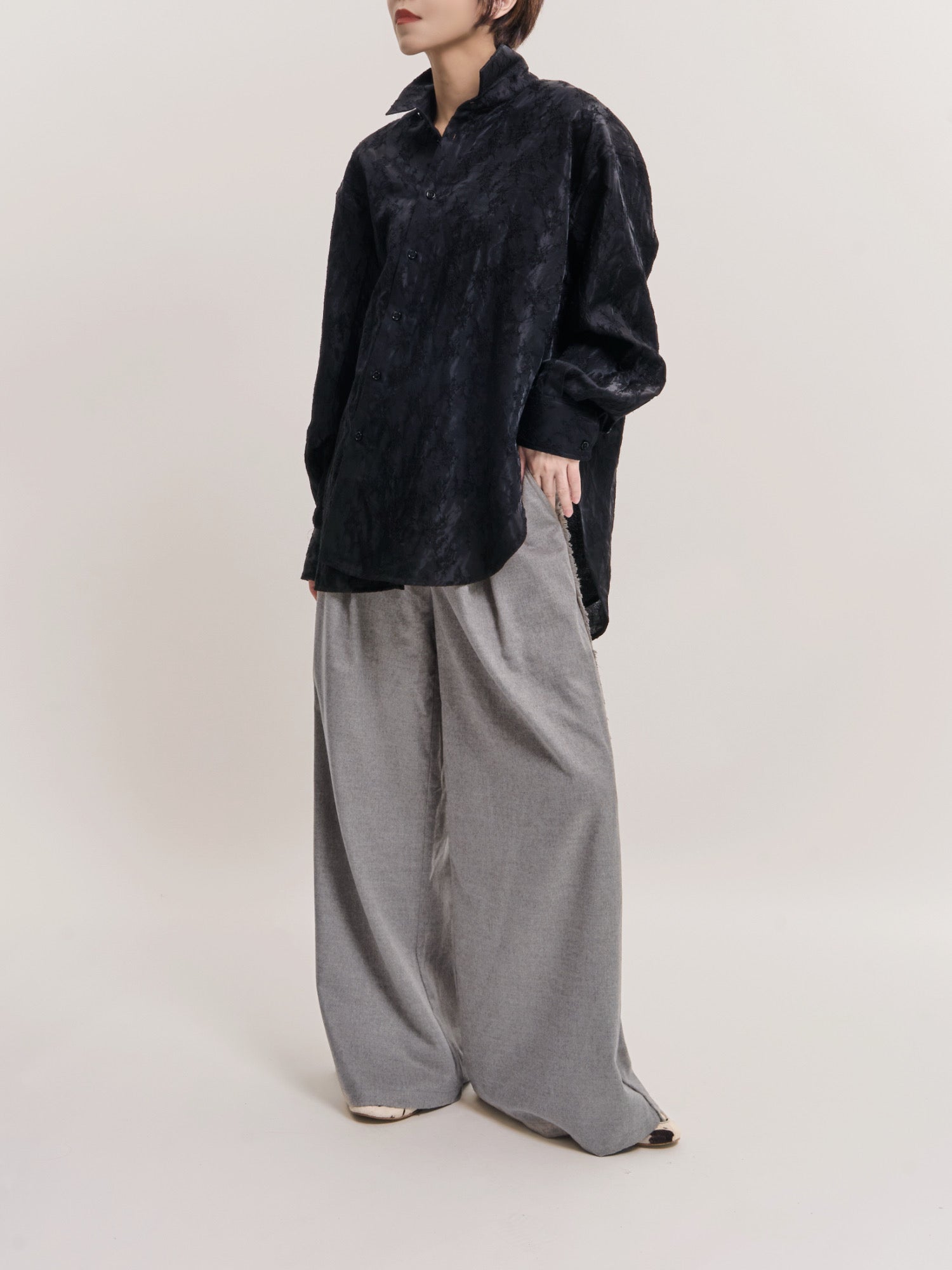 Textured Shirt (Black)